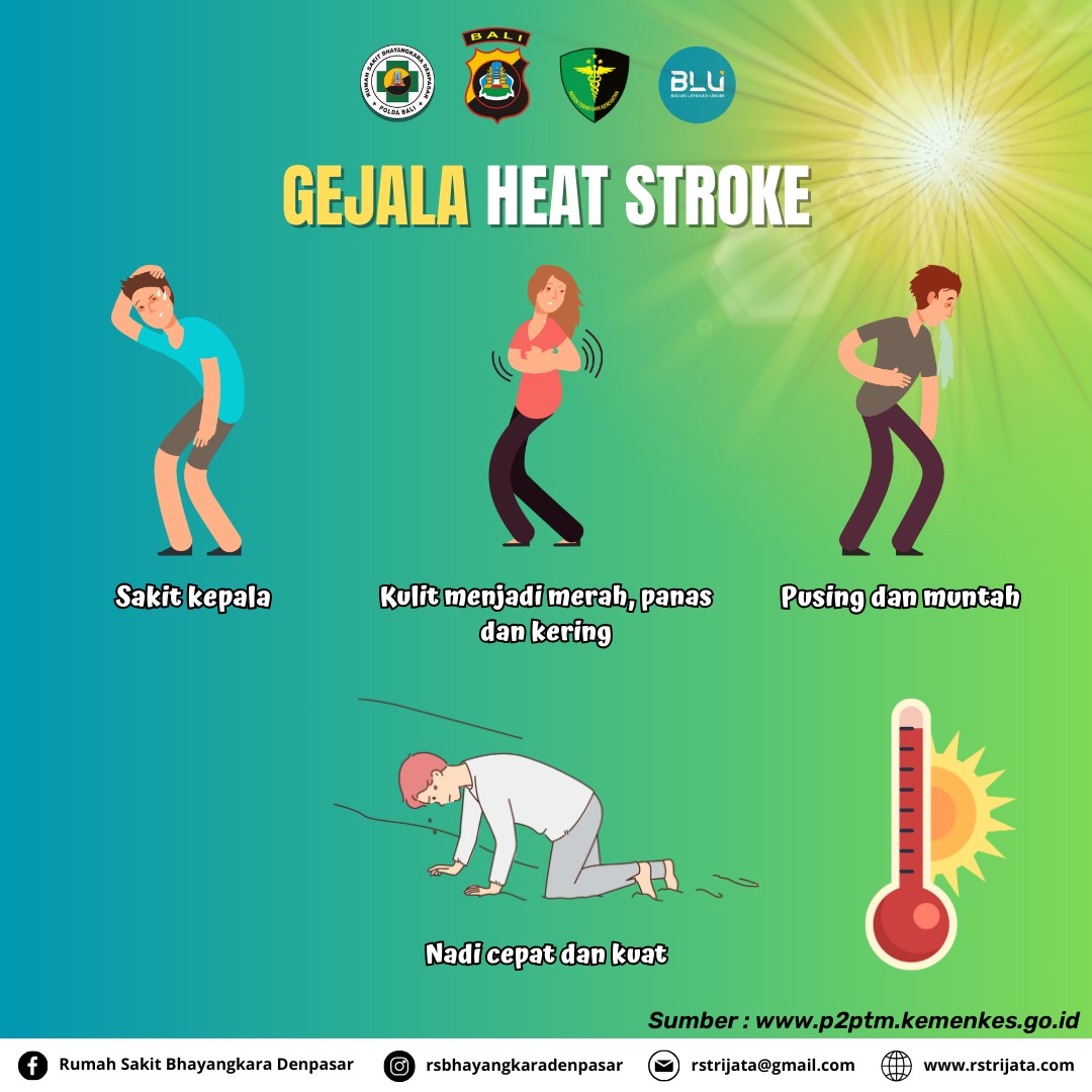 CUACA PANAS EKSTREEM WASPADA HEAT STROKE - RS Bhayangkara Denpasar